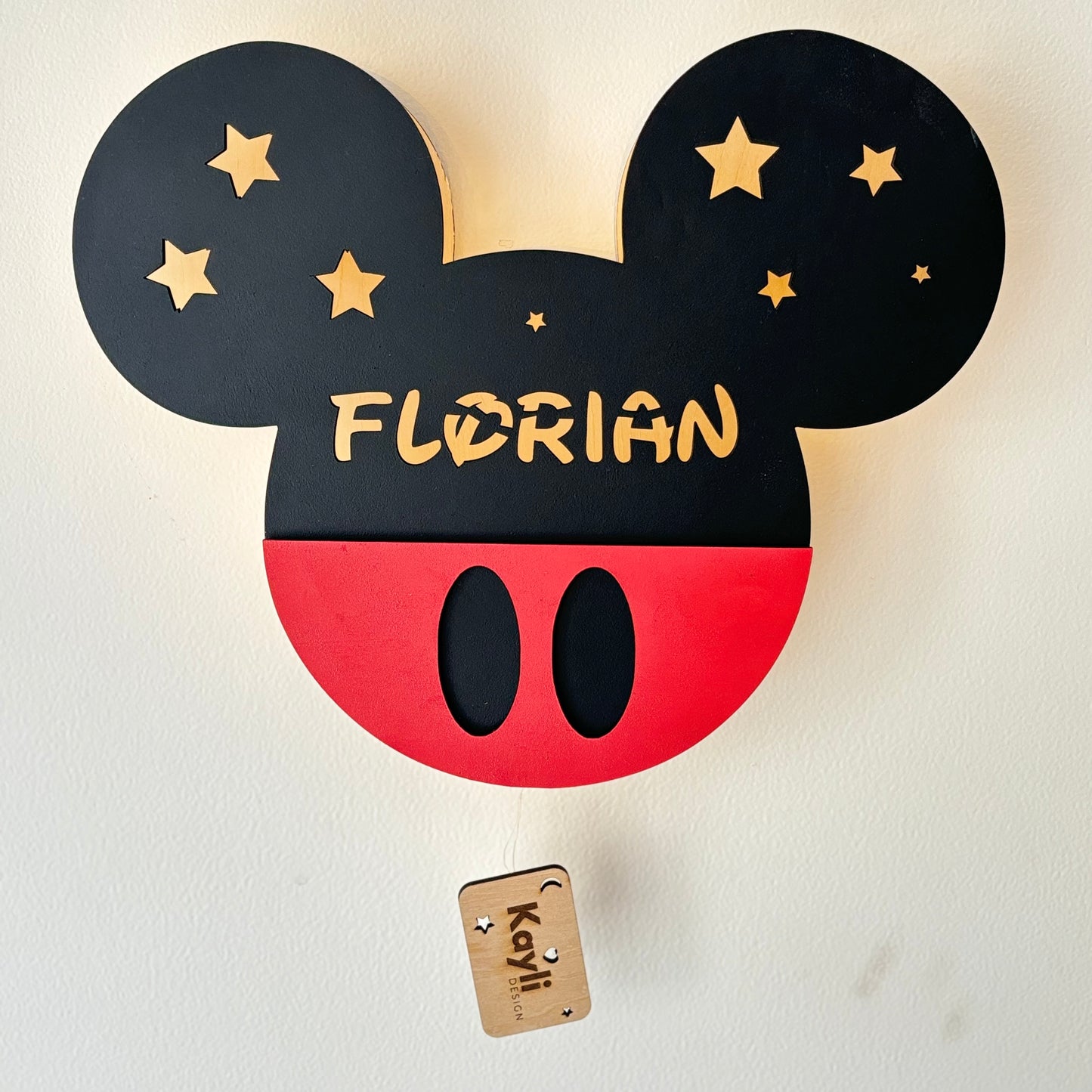 Veilleuse Mickey à Personnaliser